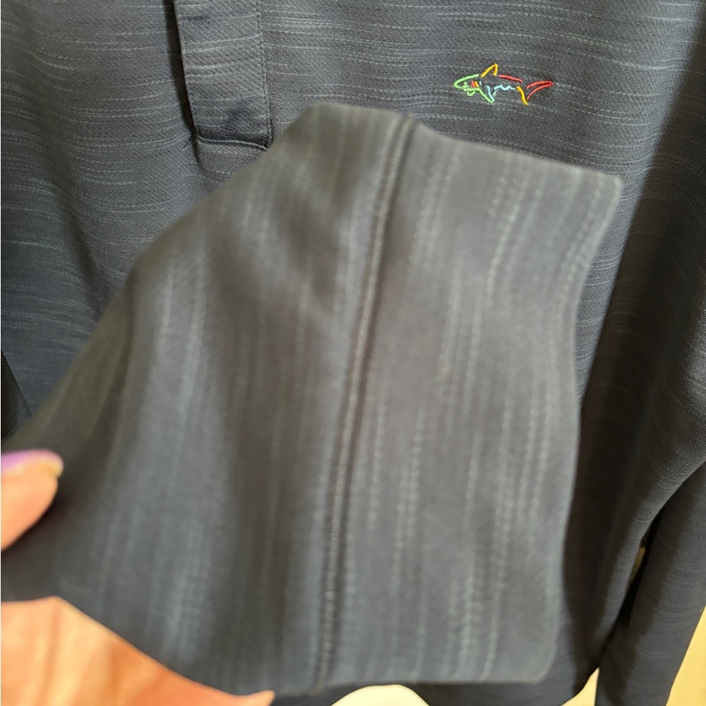 **SOLD** Greg Norman, men’s pull over, dry fit, navy, size XXL - Picture 8 of 10